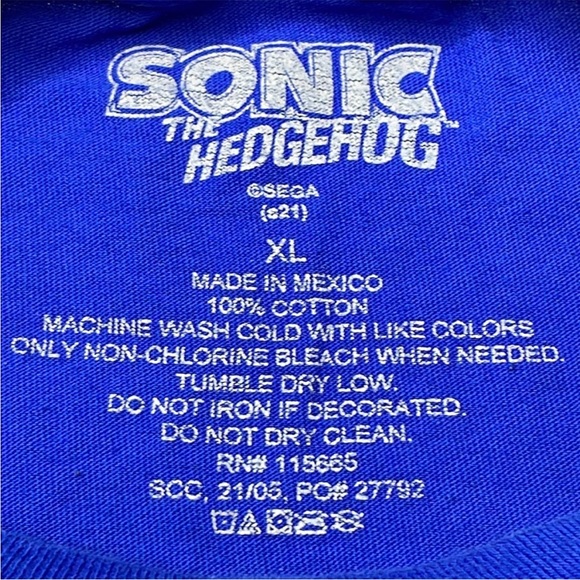 Sonic The Hedgehog T-shirt size - XL - Picture 3 of 7